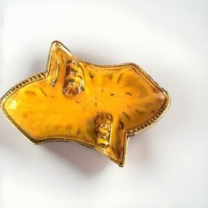 Ashtray Vintage California Pottery USA Mid Century Retro Cigar Large